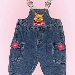 Vintage Pooh overalls